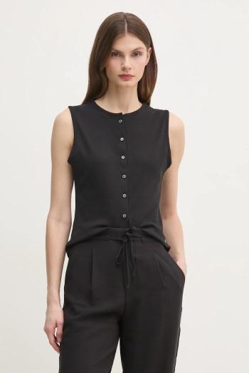 Top Calvin Klein Jeans dámsky, čierna farba, J20J225307