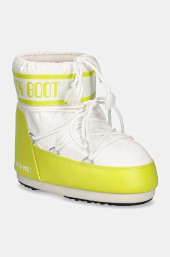 Snehule Moon Boot MB ICON LOW NYLON zelená farba, 80D1409340 BA01