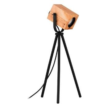 LED stolová lampa Eglo AYLES čierna 43749
