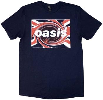 Oasis Tričko Union Jack Unisex Navy Blue L