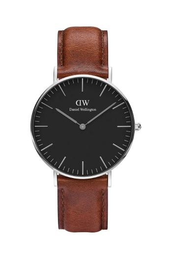 Hodinky Daniel Wellington pánske, hnedá farba, DW00100142