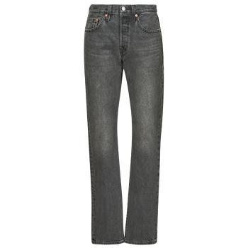 Levis  501® JEANS FOR WOMEN  Rovné džínsy Čierna