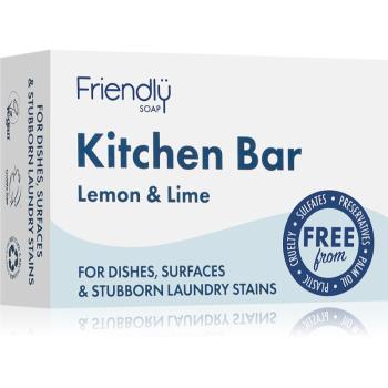 Friendly Soap Kitchen Bar Lemon & Lime săpun natural 95 g