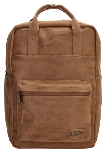 Batoh na notebook Enrico Benetti Rotterdam Notebook Backpack 13" Camel