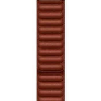 Apple Watch 41 mm tehlovo-hnedý kožený ťah – S/M (MP813ZM/A)