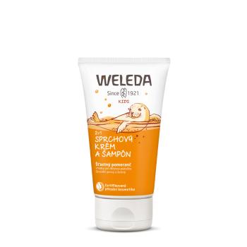 WELEDA 2v1 sprchový krém a šampón Šťastný pomaranč 150 ml