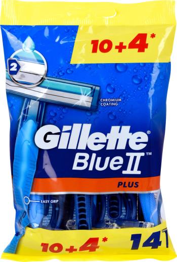 Gillette Pánske jednorazové holiace strojčeky Gillette Blue2 Plus 10+4 ks