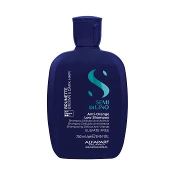 Alfaparf Milano Šampón neutralizujúci oranžové tóny Semi Di Lino Brunette (Anti-Orange Low Shampoo) 250 ml