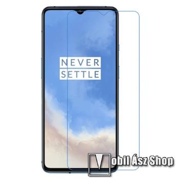 Képernyővédő fólia - Ultra Clear - 1db, törlőkendővel - OnePlus 7T