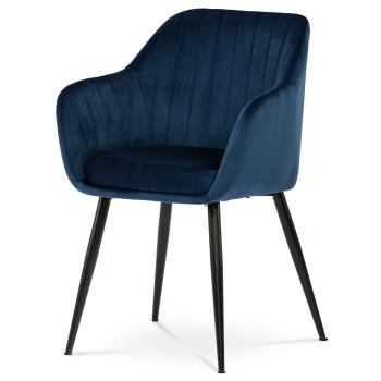 Jedálenská stolička PIKA BLUE4, modrá