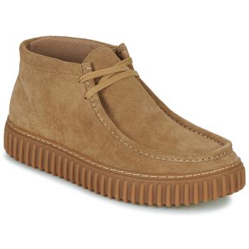 Clarks  TORHILL HI  Členkové tenisky Béžová