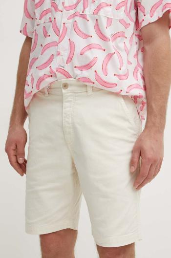 Šortky Pepe Jeans CARPENTER SHORT pánske, béžová farba, PM801101
