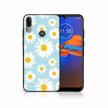 MY ART Silikónový obal Motorola Moto E6  Plus CAMOMILE (124)