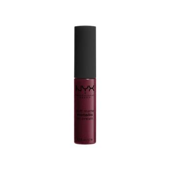 Nyx Professional Make Up  Soft Matte Metallic Cream Lipstick - Copenhagen  Líčenie obočia Hnedá