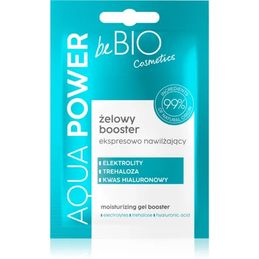 beBIO AQUA POWER osviežujúci a hydratačný booster 10 ml