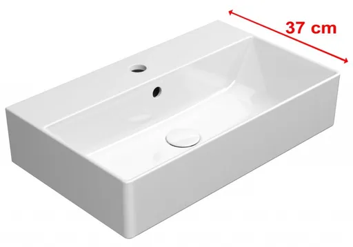 GSI - KUBE X keramické umývadlo 60x37cm, biela ExtraGlaze 9454111