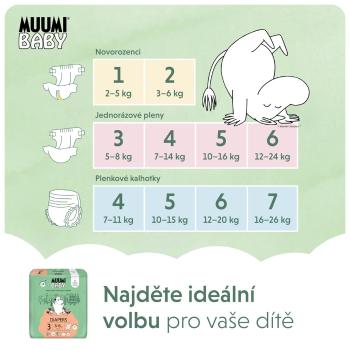 MUUMI Plienky jednorázové 3 Midi 5-8kg 50ks Baby