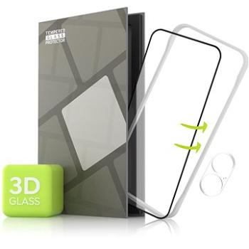 Tempered Glass Protector rámčekové na Huawei P50 Pro, 3D Glass  + sklo na kameru + inštalačný rámče (TGR-HP50PRO-BL)
