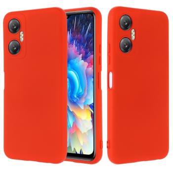 RUBBER Ochranný kryt pre Infinix Hot 20 5G červený