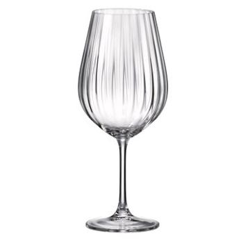 BOHEMIA ROYAL CRYSTAL Pohár na červené víno 6 ks 690 ml Sarah optic (8595135532578)