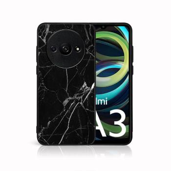 MY ART Ochranný kryt pre Xiaomi Redmi A3 BLACK MARBLE (142)