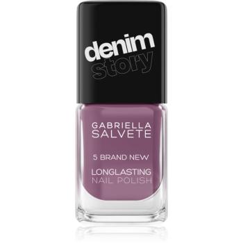 Gabriella Salvete Denim Story dlhotrvajúci lak na nechty odtieň 05 Brand New 11 ml