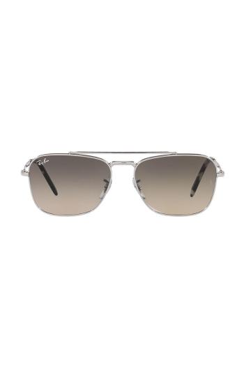 Slnečné okuliare Ray-Ban NEW CARAVAN strieborná farba, 0RB3636