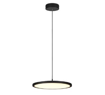 LED závesné osvetlenie Trio Tray čierna 340910132