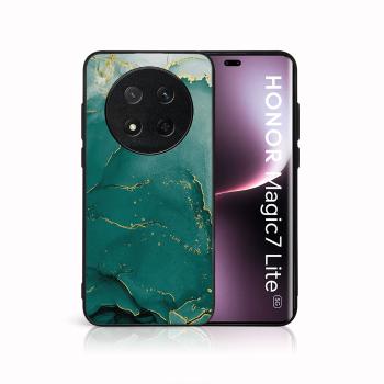 MY ART Ochranný kryt pre Honor Magic7 Lite 5G GREEN MARBLE (145)