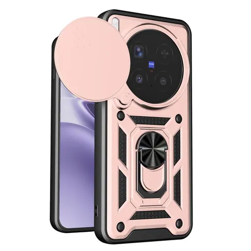 RING CAMERA Kryt s držiakom pre Vivo X300 Pro ružový