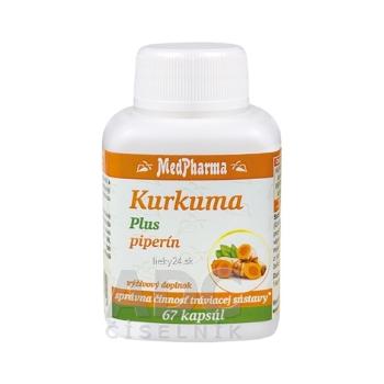 MedPharma Kurkuma Plus piperín