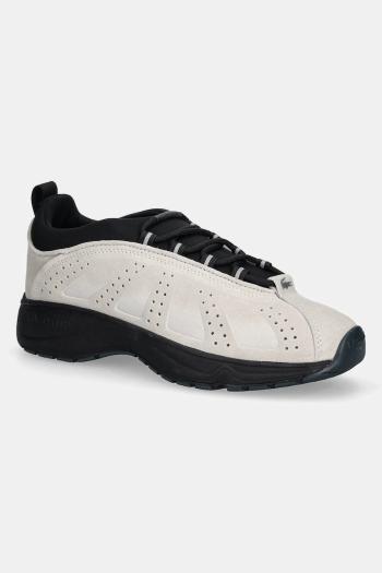 Kožené tenisky Lacoste AUDYSSOR SLIP-ON pánske, béžová farba, 49SMA0101