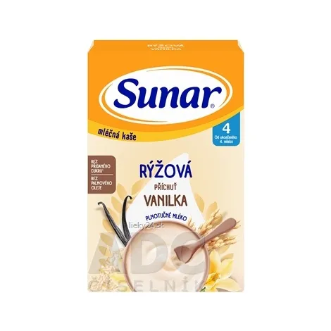 Sunar mliečna KAŠA RYŽOVÁ 210g