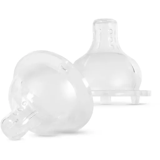 Baboo Premium Silicone Teat Medium Flow cumlík na fľašu 3m+ 2 ks