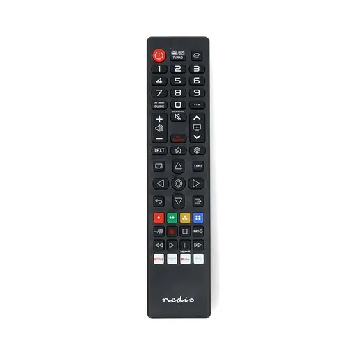 Nedis TVRC45LGBK - Náhradný Diaľkový Ovládač | LG TV | Predprogramovaný | Čierna