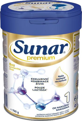 SUNAR Premium 1 počiatočné dojčenské mlieko 700 g
