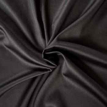 Kvalitex Satin foaie cu elastic negru, negru, 80 x 200 cm
