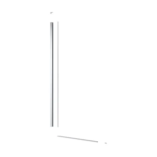 Set pro znížený walk-in výška 100 cm SAT chróm SATWISPROFIL