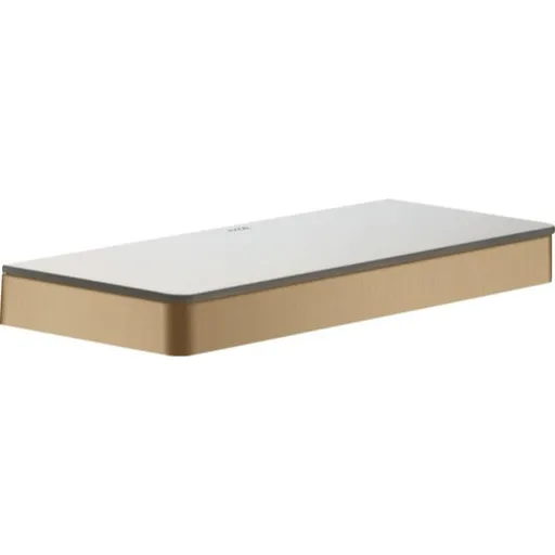 Hansgrohe Axor Universal polička vo farebnom prevedení kartáčovaný bronz 42838140