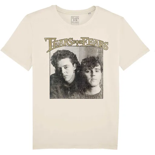 Tears For Fears tričko Throwback Photo Natural XL