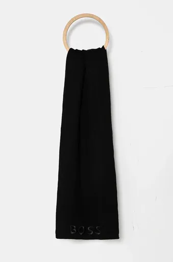 Vlnený šál BOSS Lara_scarf