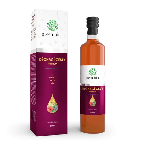 Dýchacie cesty premium 500 ml - Green idea