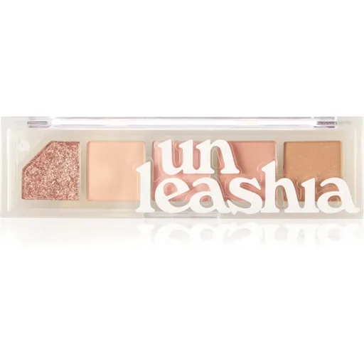 Unleashia Mood Shower Eye Palette paletka očných tieňov odtieň NO.2 Rose Shower 1 ks