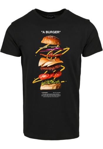 Mr. Tee A Burger Tee black - S