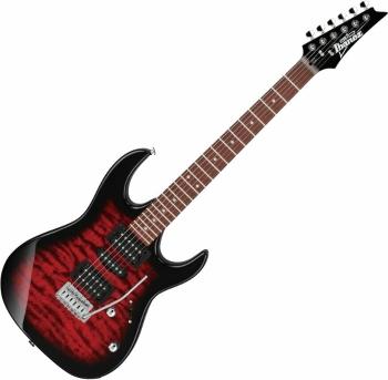 Ibanez GRX70QA-TRB Transparent Red Burst Elektrická gitara