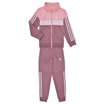 adidas  Tiberio 3-Stripes Colorblock Shiny Track Suit  Súpravy vrchného oblečenia Ružová