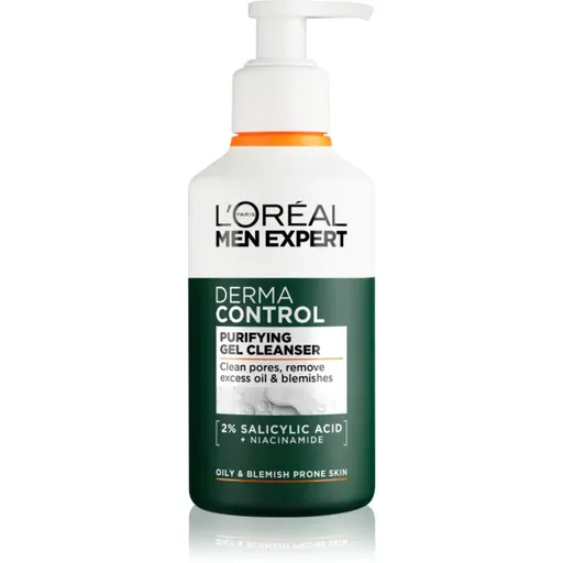 L’Oréal Paris Men Expert Derma Control čistiaci gél s niacínamidom 260 ml