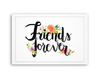 Fotoobraz 60x40 cm malý Friends forever