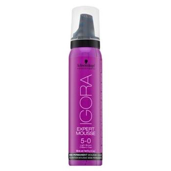 Schwarzkopf Professional Igora Expert Mousse Semi-Permanent Mousse Color 5-0 100 ml