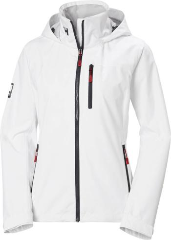 Helly Hansen Bunda Women’s Crew Hooded Sailing Jacket 2.0 White XS